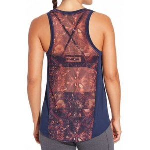 CALIA Limited Edition Move Mesh Printed Tank Top